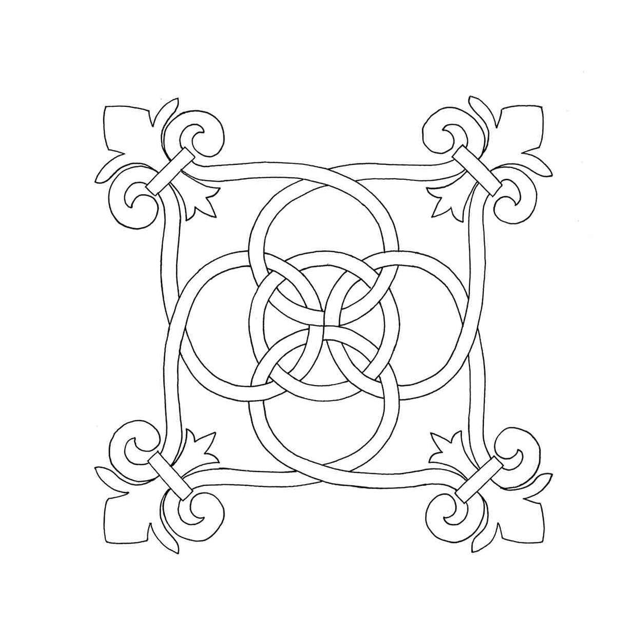 Sibila leskovec ornament 3f