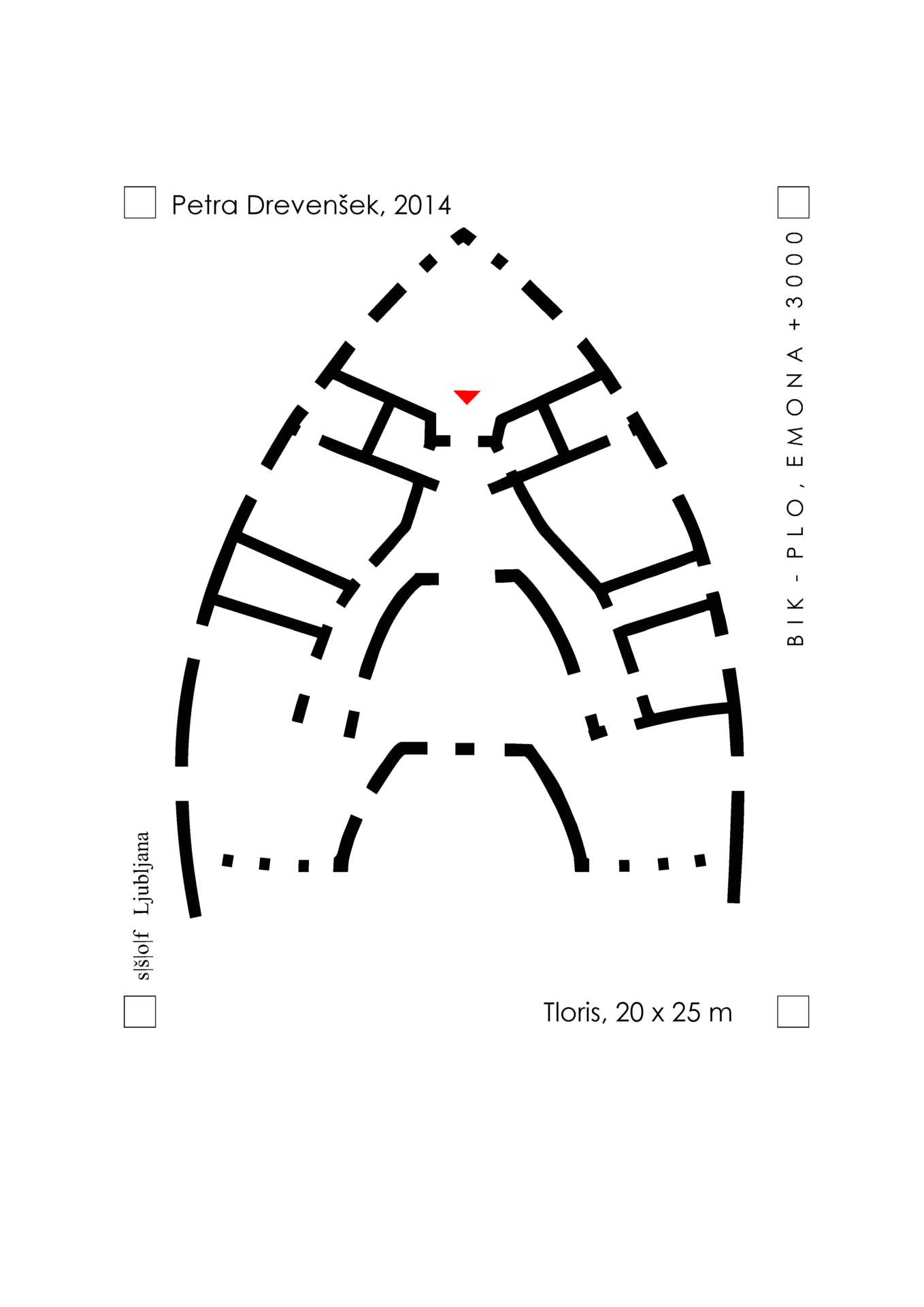 Petra Drevensek 2014 emona 3000 tloris BIK 4f Peter Rau