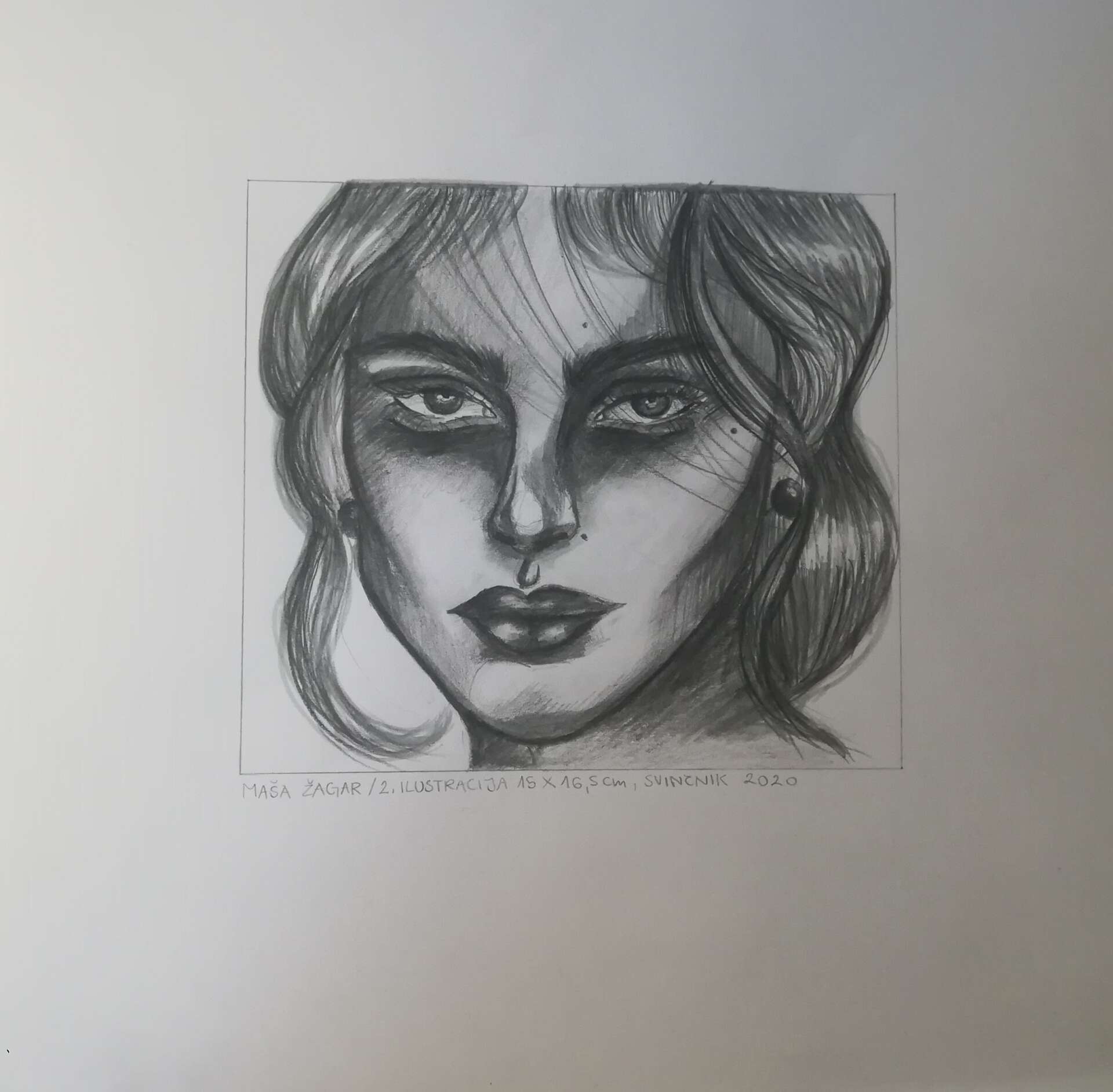 2 A GOB N1 Masa Zagar Etno nacelo v obl ilustracije Portret dekleta 1 2020