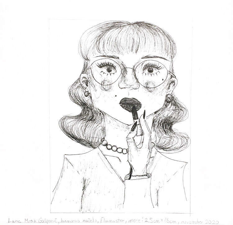 2 C GOB Lana Mrak Gasparic N3 portretna karikatura 3 2021