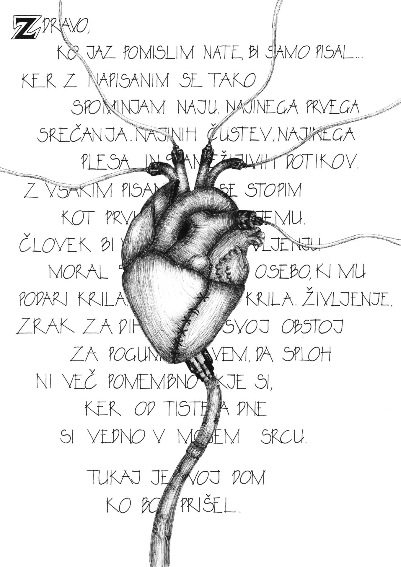 Tijan Žgajnar / Lettering - Žival / GOB / GOB / 1.a / Slapar Blaž / 2022