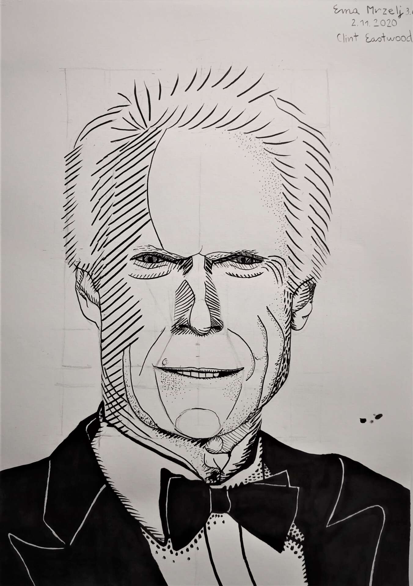 Ema mrzelj clint eastwood portret 2